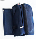 Close-up of the zipper on the pencil/tool case organiser.