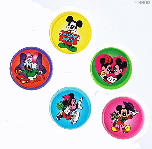 Close-up of a Mickey Mouse rubber stamp design