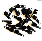 Pack of 20 NZP17 black zip pulls in original packaging