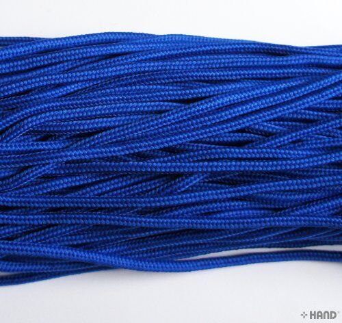 Decorative Garment Nylon 5mm Wide String - Assorted Colours - 10 metres (Blue)