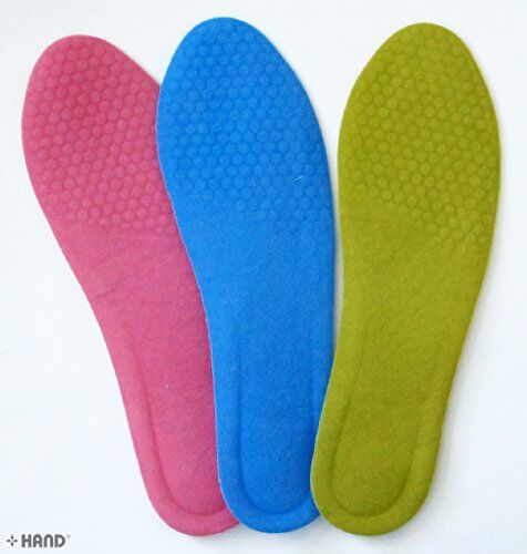 Close-up of the softness and texture of the gel insoles