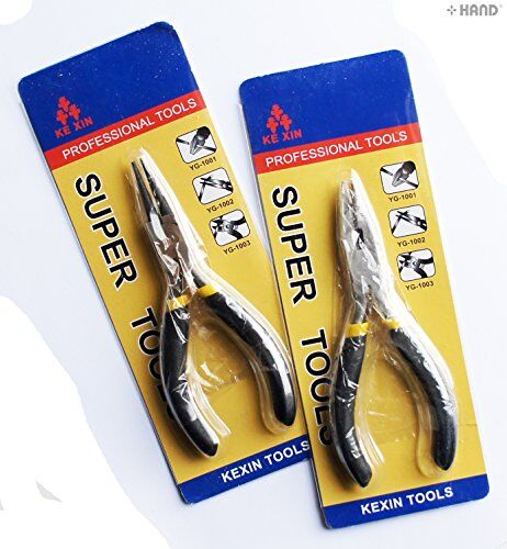 Round nose pliers ideal for creating loops in wire