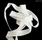 Pack of 10 metres of off white underwear elastic displayed