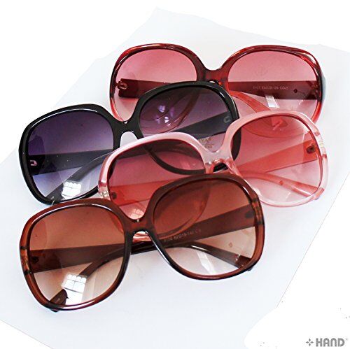 Close-up of dark tinted lenses on stylish sunglasses