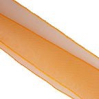 Organza trim used on a dress for embellishment