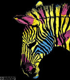 Flat lay of multi-colour scratch art paper sheets