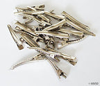 Pack of 50 alligator crocodile hair clips in 4cm size.