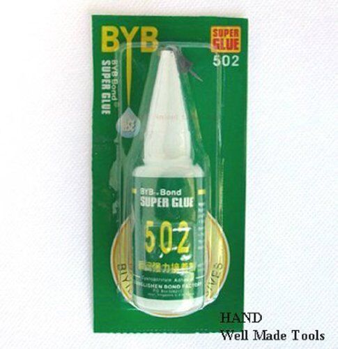 Two packs of BYB Instant Stick Super Glue, Max Adhesive 20g each.