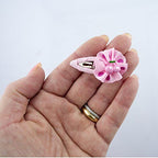 Fruit-themed hair clip barrette with vibrant colours.