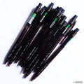 Pack of 10 HO-309 ZYM Free Horse black retractable pens