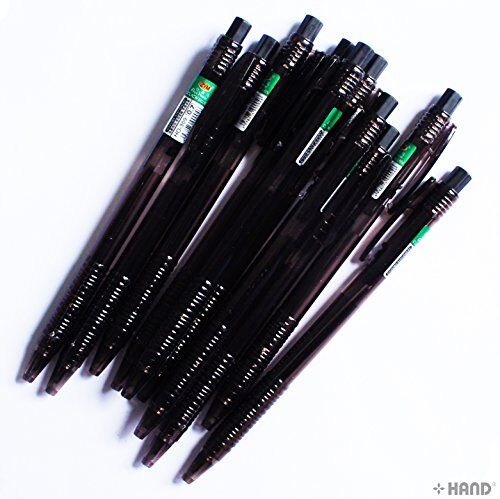 Pack of 10 HO-309 ZYM Free Horse black retractable pens