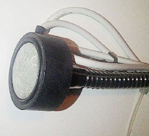 Close-up of the 18 LED lights on the gooseneck lamp