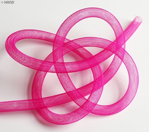 Full pack of dark pink lightweight crin trim, approx 30 metres