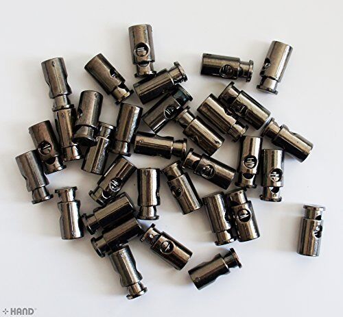 Display of toggle spring stops in dark copper tone for crafts