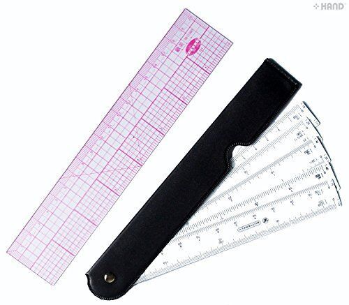 Both rulers displayed together on a crafting surface