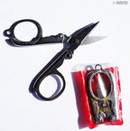 806A Convenient Travel Folding Metal Scissors Assorted Sizes - Pack of 2 (806AS Small)