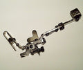 Industrial sewing machine foot supporter in use