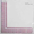 Close-up of the L Square Ruler showing its sturdy design.
