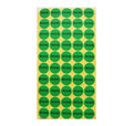 Pack of RoHS round stickers displayed on a white background.