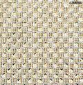 Close-up of decorative 6x6mm diamante gems on hotfix sheet.