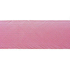 Various colours of nylon crin trim including pink, red, and grey.