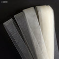 Nylon crin trim in cream colour, 30 mm wide, displayed on a flat surface.