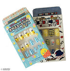 Two packs of fun false nail tips displayed together.