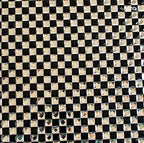 Full view of 24x40cm hot-fix sheet with 10x10mm diamante gems.
