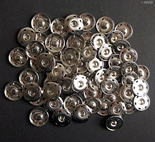 Metal Garments Inner Sewing Press Clip Buttons Assorted Sizes