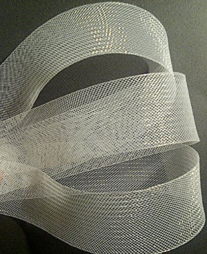 Five metres of nylon crin trim rolled up