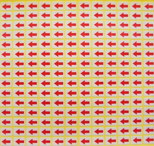 Image of Precise Fault Arrow Stickers showing multiple sheets.