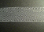 Nylon crin trim used in a bridal headpiece design.