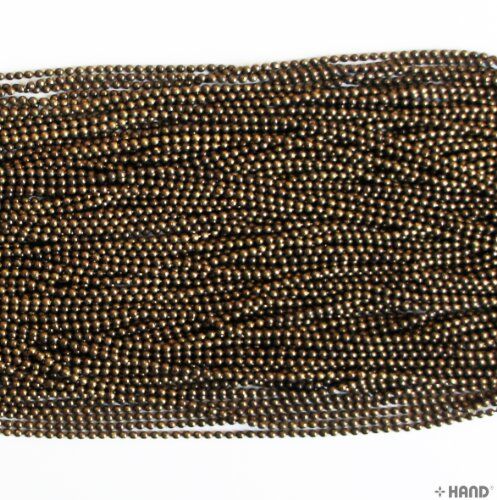 1.5mm round ball bead trim displayed on a flat surface