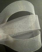5 metres of nylon crin trim laid out flat for easy viewing.