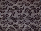 Pattern print table cloth displayed on a dining table