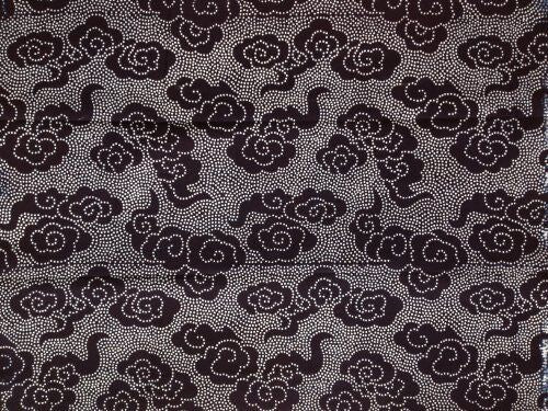 Close-up of the fabric texture of the table cloth