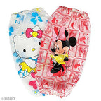 Waterproof Children Cartoon Sleeve Arm Protectors - Pack of 2 Pairs (SPKG11 Girls)