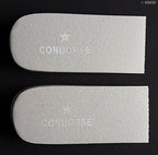 Close-up of 2.5cm foam heel insoles for shoe comfort