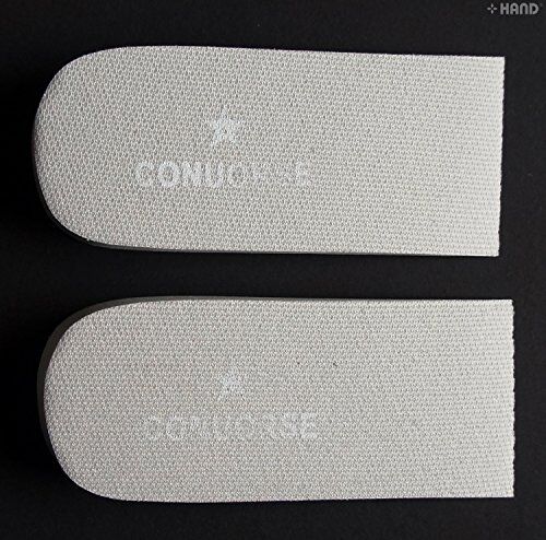 Close-up of 2.5cm foam heel insoles for shoe comfort