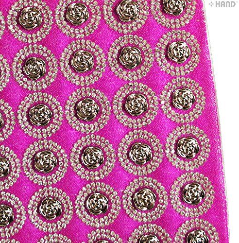 Luxurious Iron-On Hot FIX Embellishments Rhinestones on Sheet - Assorted Designs and Colours (IRONE05 - Silver/Pink Roses)