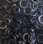 Individual components of the press stud buttons