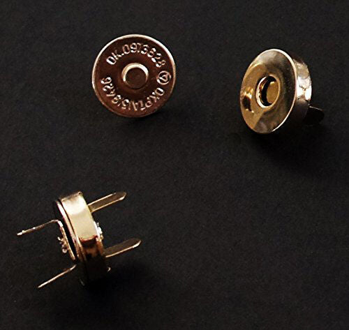 ag magnets - pale gold, 18mm