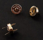 ag magnets - pale gold, 18mm