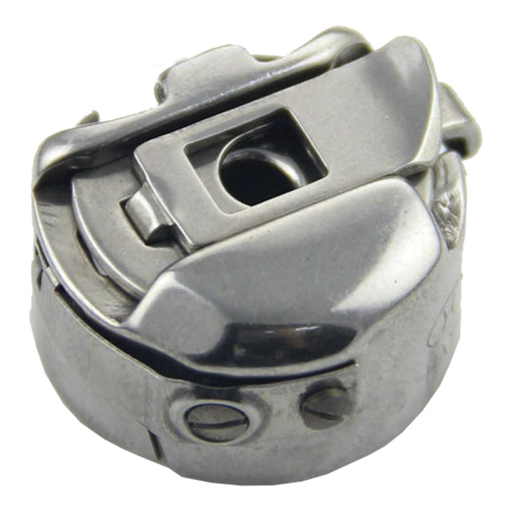 Large Towa bobbin case showing top slot design
