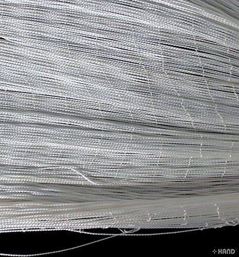 Heavy duty shoe stitching leather craft string in white colour.