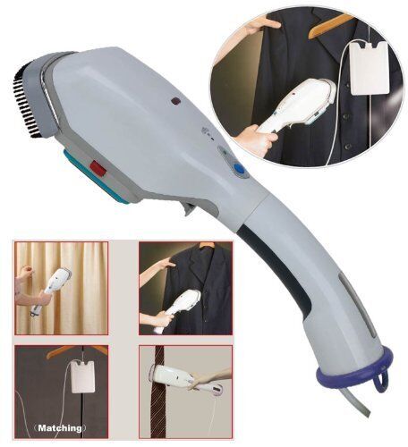 1500-watt garment steamer designed for quick and easy wrinkle removal.