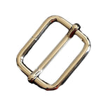 Pack of 8 silver tone metal sliders on a white background.