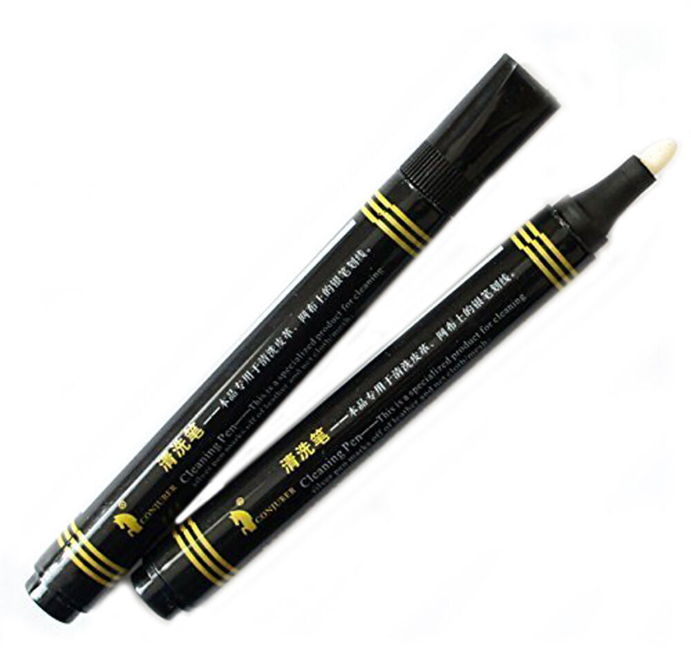 Two stain remover pens for cleaning silver marks on fabric
