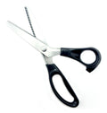 Sturdy sharp pinking shears 9.25" with comfortable handles.