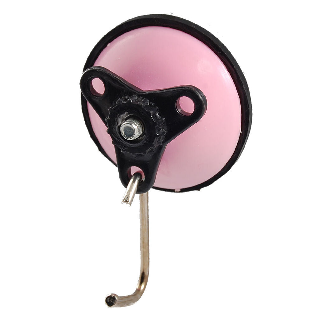 Two powerful suction hooks for bathroom or kitchen use.